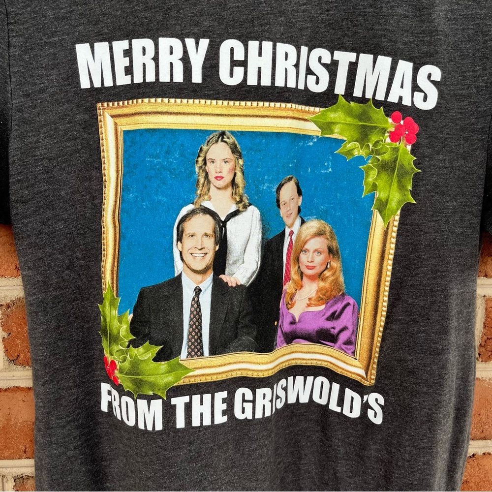 Griswold shirt-Merry Christmas from the Griswolds men’s T-shirts size: medium